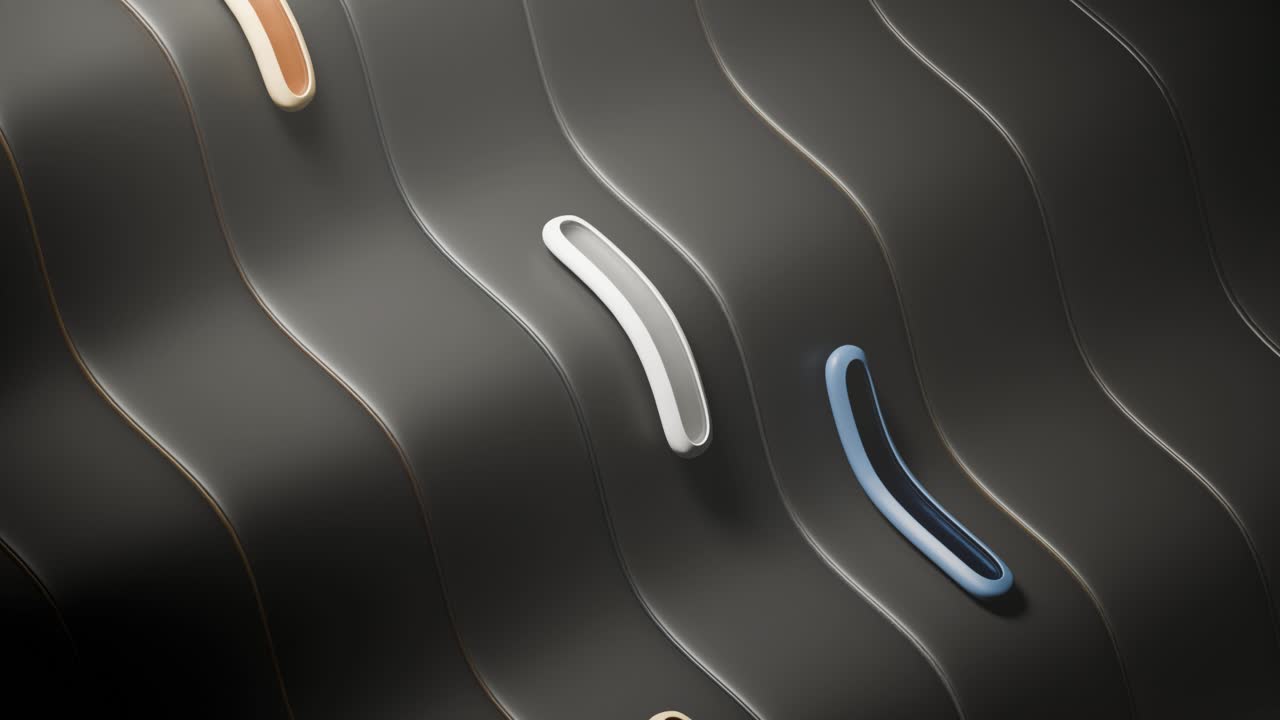 Design astratto con curve e linee
