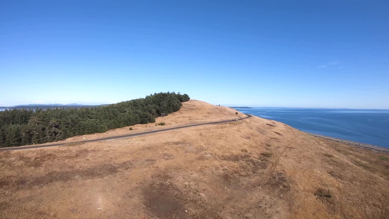 Drohnenflug über den Strand