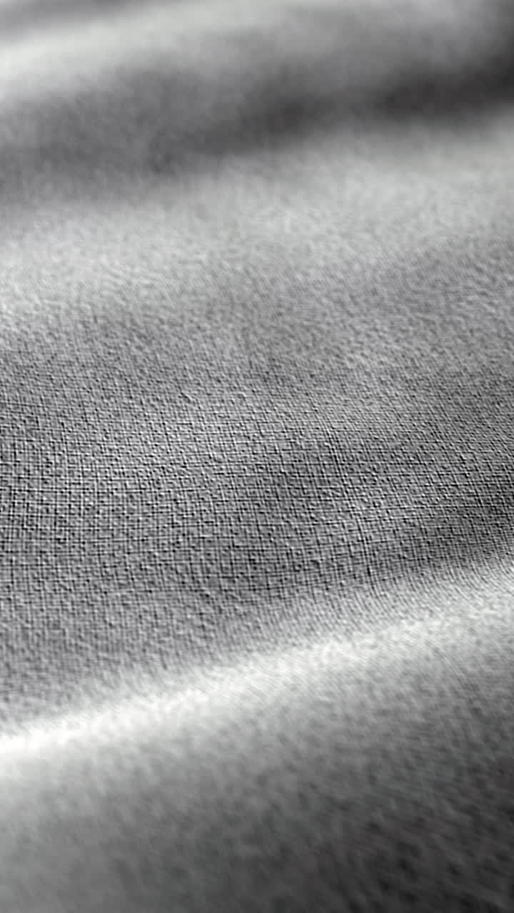 Animazione in loop minimale di tessuto con superficie fluida e liscia