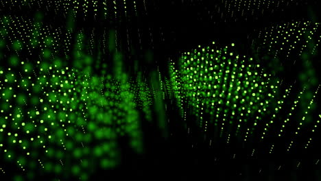 abstract green data visualization