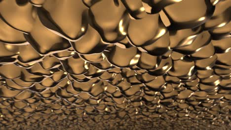 fondo dorado en bucle