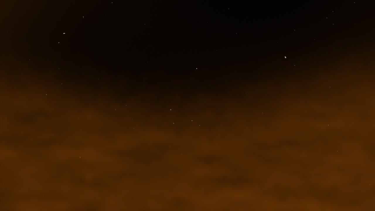 3d 구름, 연기, 가스, 증기, 안개, 별빛의 밤, 공간, 우주, 배경, 애니메이션, 모션 그래픽, vfx, 그라디언트, 입자 색, 어두운 갈색