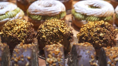 assortment of delicious pastries