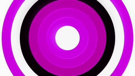 abstract purple and black concentric circles background