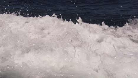 water splash, from a boat, indonesia, slow motion, hd