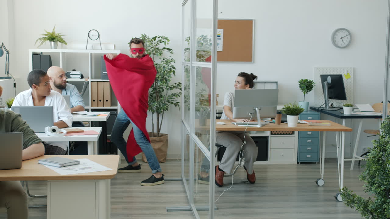 Superhero in the Office