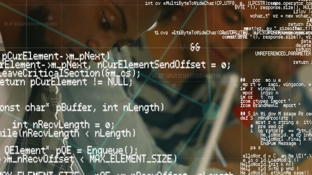 Students writing notes in class