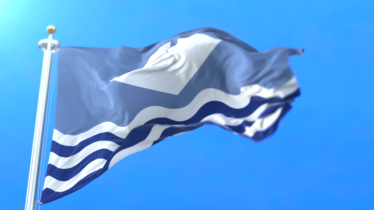 잉글랜드 남동부 와이트 섬의 잉글랜드 카운티의 발.