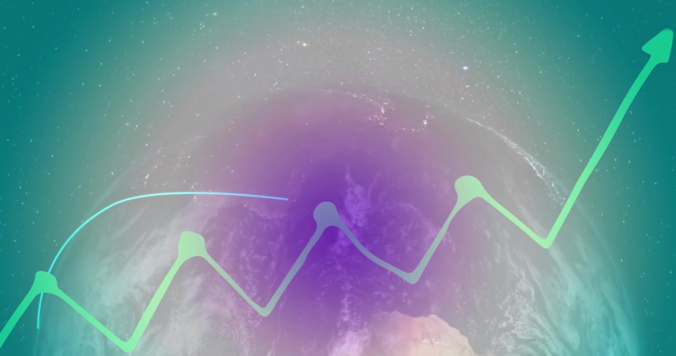 Il video mostra l'elaborazione globale dei dati tramite grafici e riprese in studio.