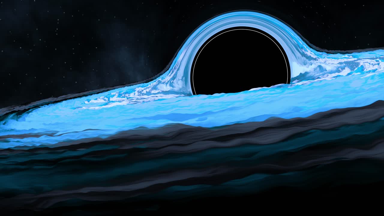 우주에 있는 블랙홀