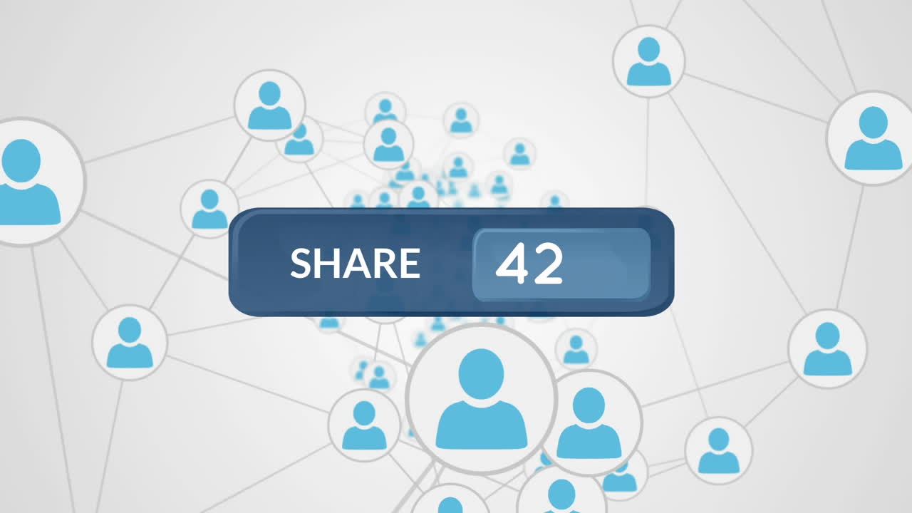 Increasing number of shares online