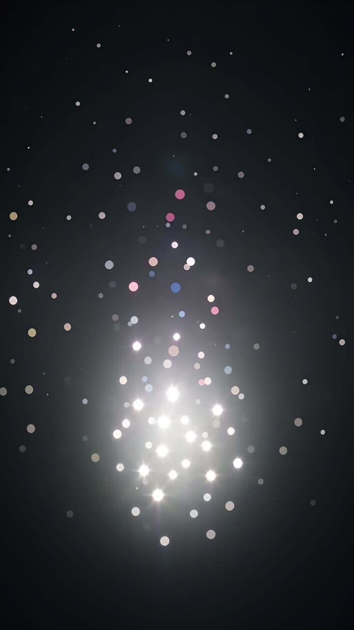 Sfondo Verticale con Luci Bokeh