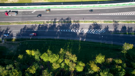 Overhead-Daytime-View-of-Gdynia,-Wielki-Kack,-Poland---Aerial