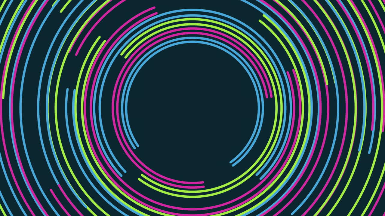 patrón de espiral colorido con líneas superpuestas