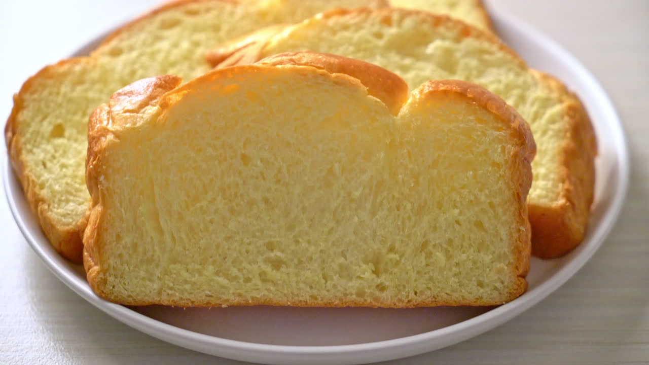Sweet potato bread with coffee for breakfast