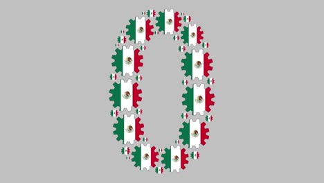 número cero mexicano