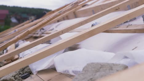 roof construction site