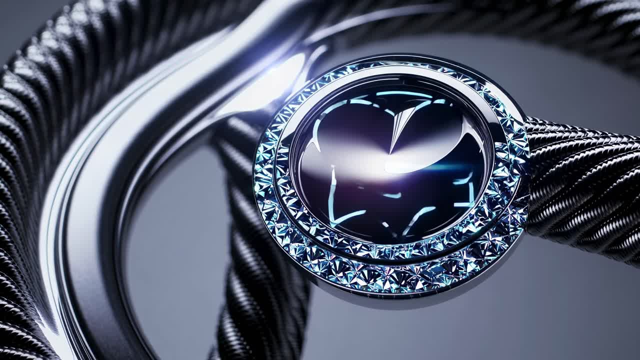 Close-up of a Luxury Watch Detail