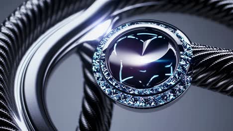close-up of a luxury watch detail