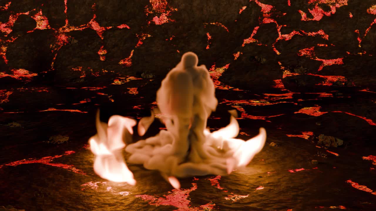 лавовое существо