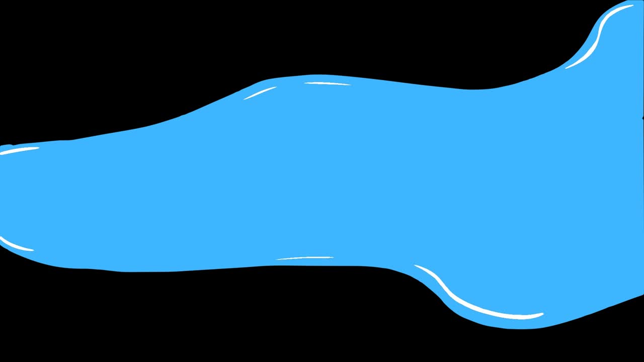 A smooth blue fluid effect transition, flowing seamlessly from light aqua to deep navy with graceful, liquid-like motion, creating a calm, dynamic, and mesmerizing visual flow