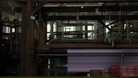 lateral shot of san pedro factory from the inside