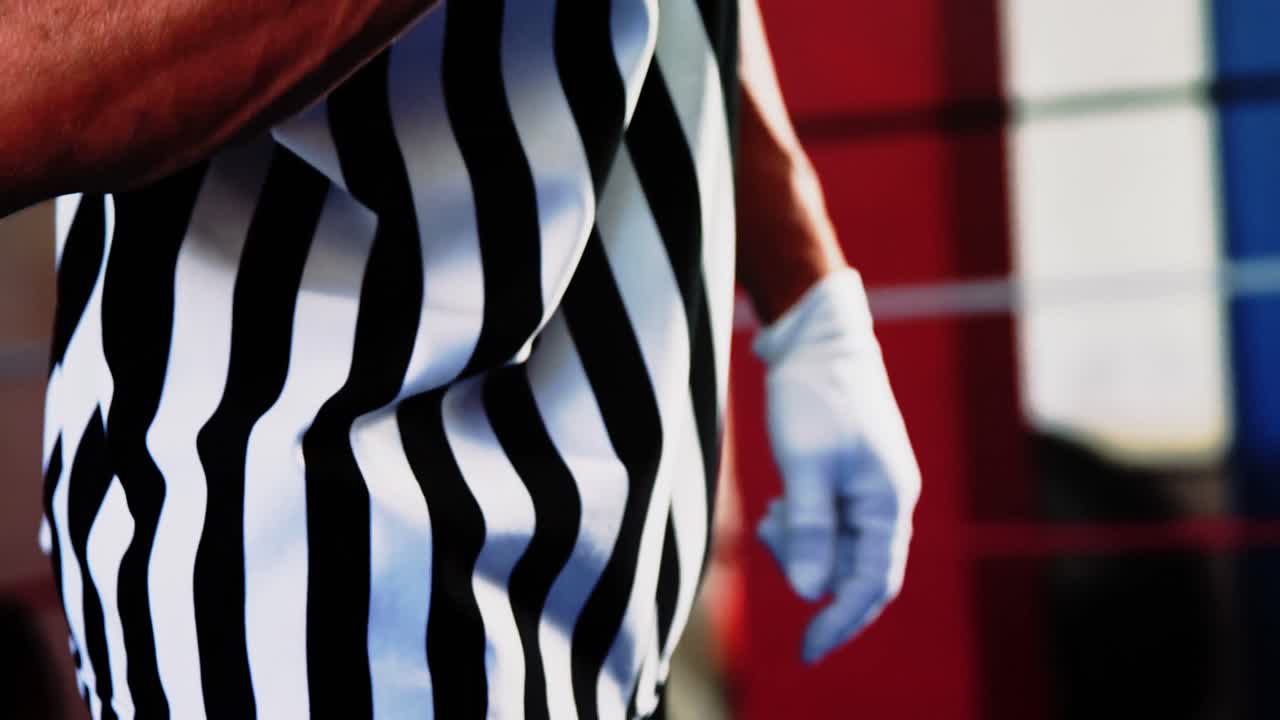 심판이 숫자를 세는 것