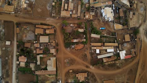 drone view of the rural kenya