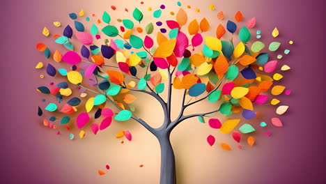 a vibrant tree filled with lush foliage