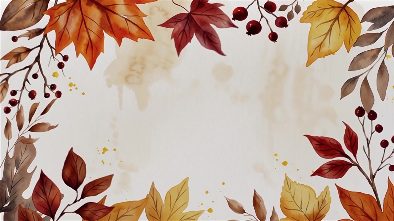 Fondo de otoño