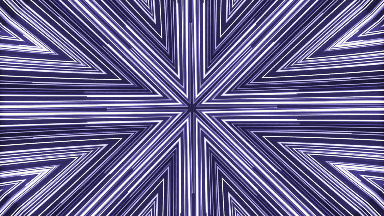 Abstract Purple Glowing Lines Pattern