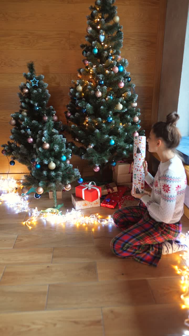 celebración de navidad en el hogar