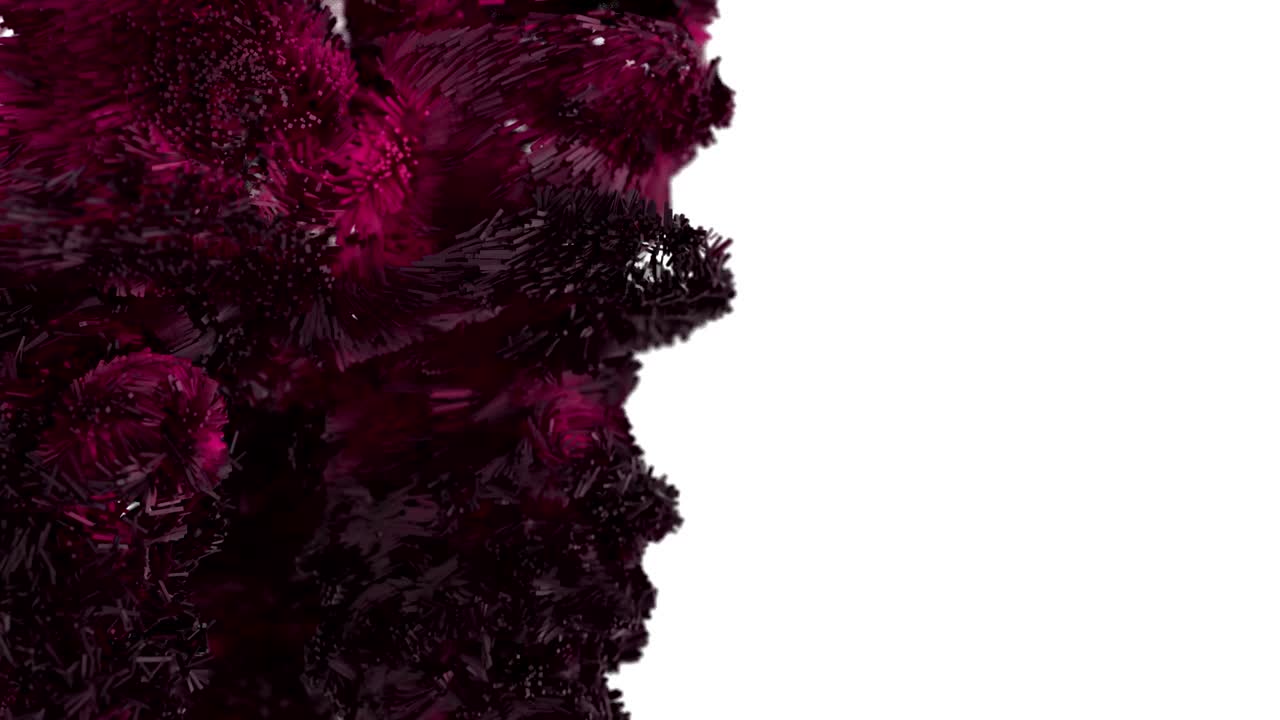 абстрактные кубические формы взрываются через кадр.