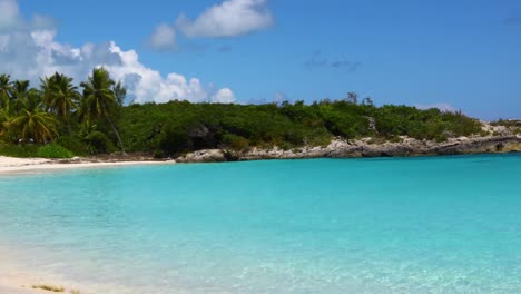 static video of pretty molly beach in exuma bahamas