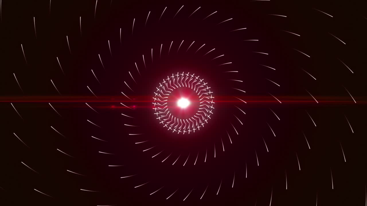 diseño de espiral abstracto rojo y blanco