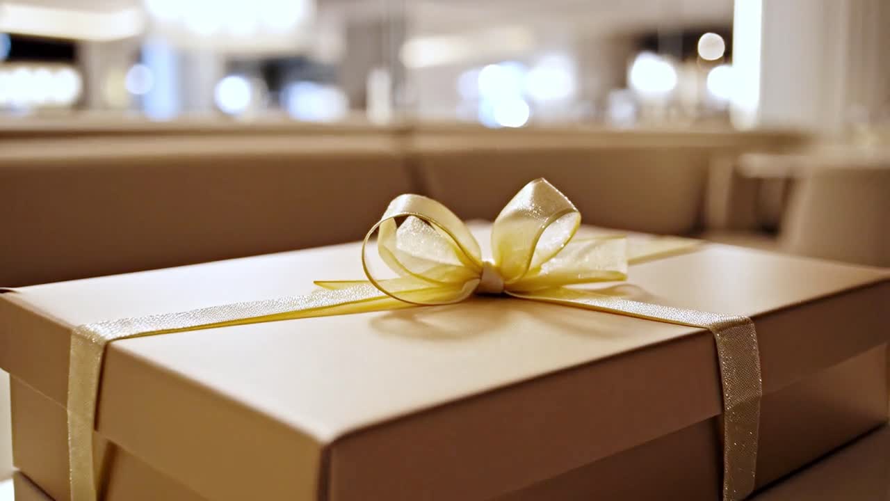 리본이 있는 선물 상자