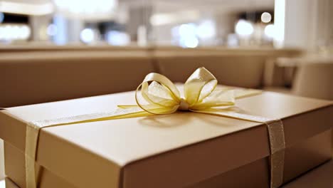 gift box with ribbon