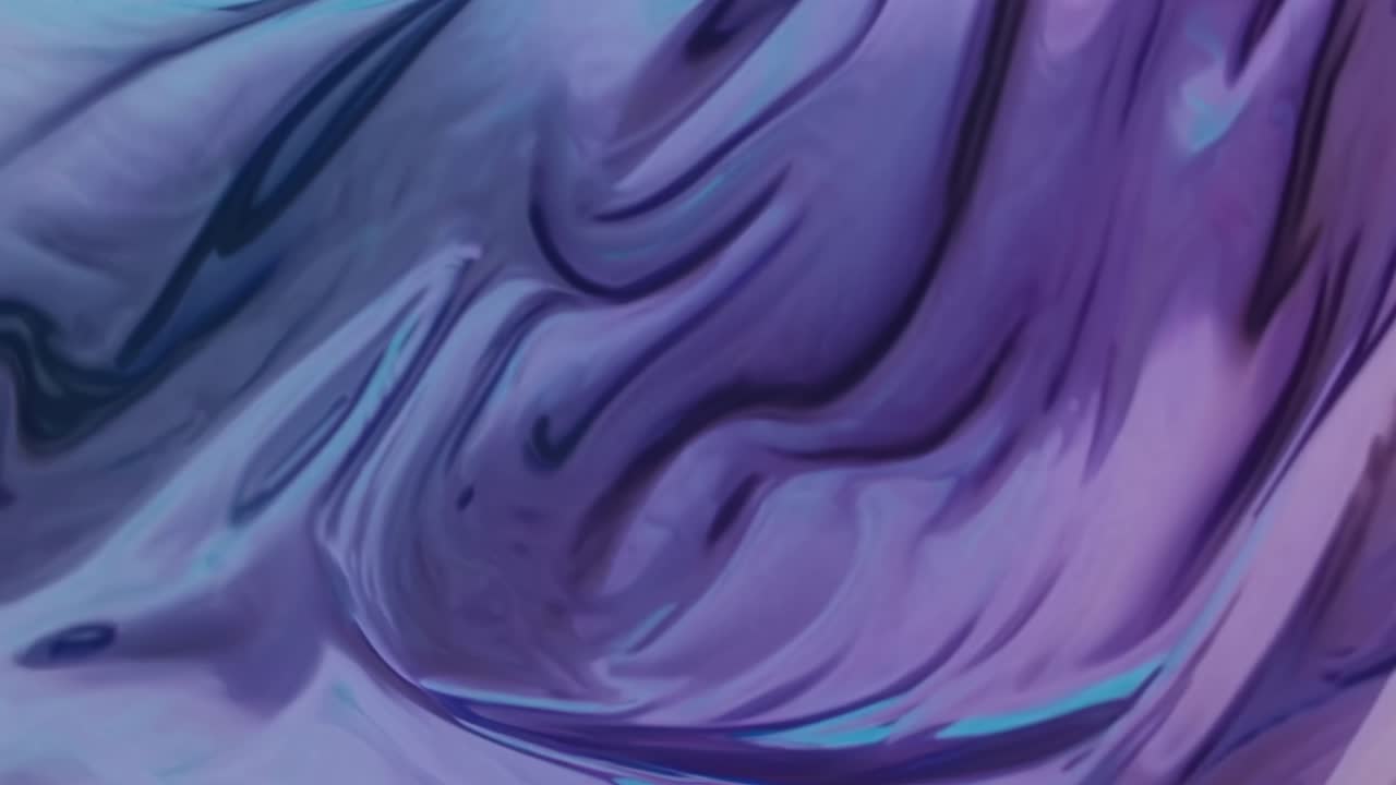 Movimento fluido astratto di colori viola e blu