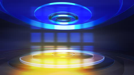 Intro-news-graphic-animation-in-studio-with-circular-shapes-abstract-background-2