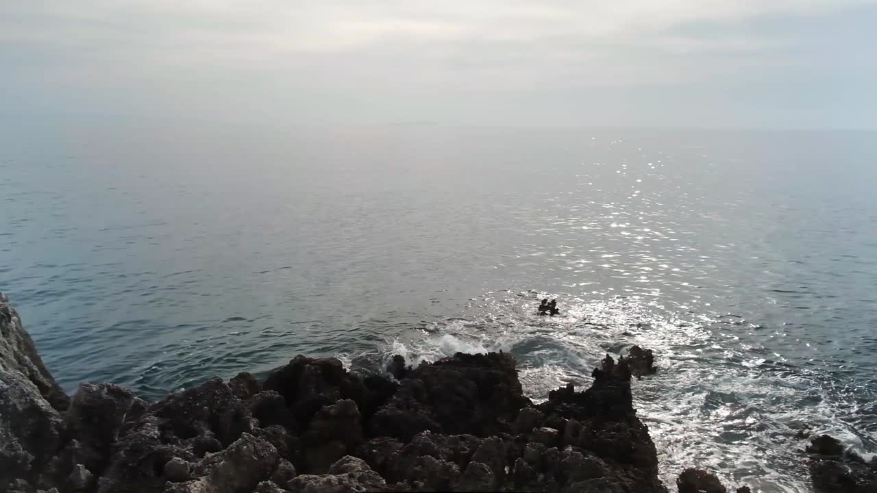 알바니아 리비에라 또는 알바니아 해안의 리바디 해변