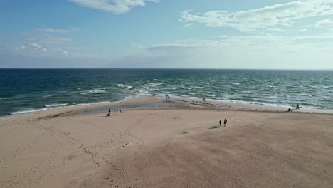 Flying-back-shot-on-"The-beginning-of-Poland"-on-Hel-Peninsula