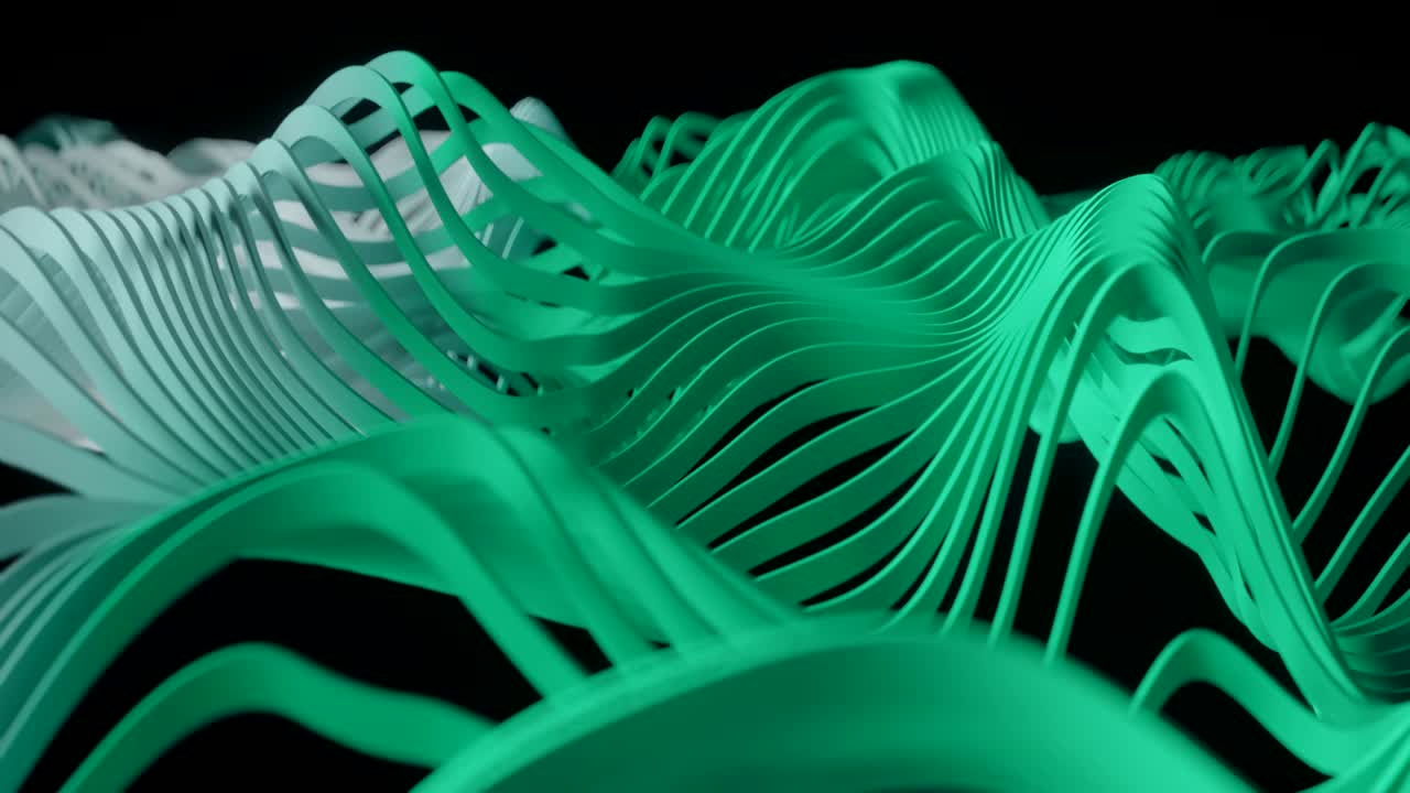 descripción abstracta de una red digital en 4k.