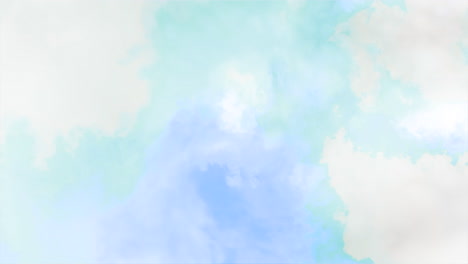 nubes de cielo pastel