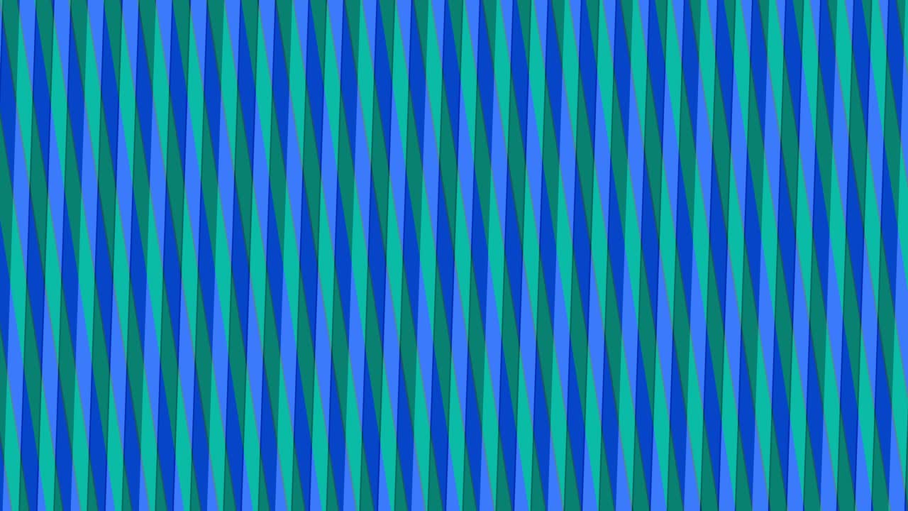 animación compuesta por rayas de colores intersectadas.