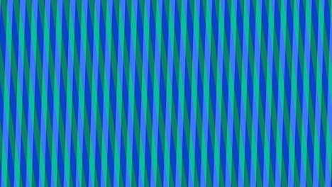 animation consisting of intersected colored stripes.