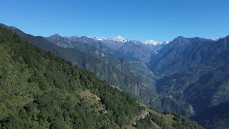 Himalaya-Und-Schneeberge-Von-Nepal