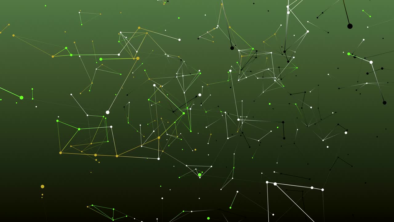 absract geometry background with lines and dots