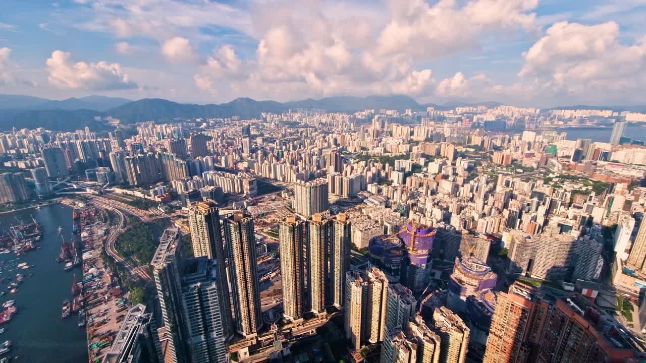 hong kong kowloon desde el cielo 100 día 1