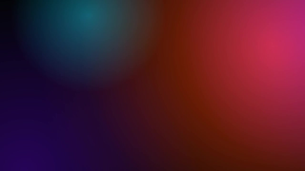 Abstract Motion Background with Soft Blurring Colorful Light Orbs