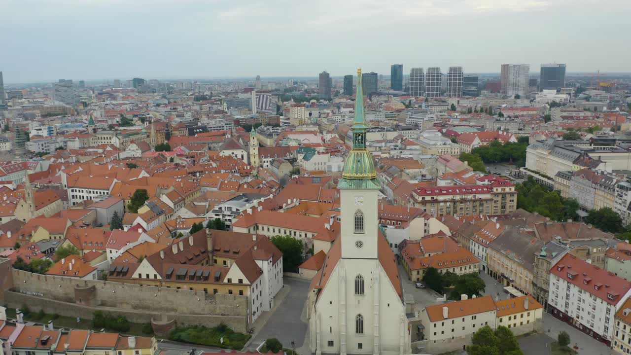 toma aérea de establecimiento de st